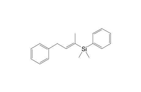 (E)-3-Dimethyl(phenyl)silyl-1-phenylbut-2-ene