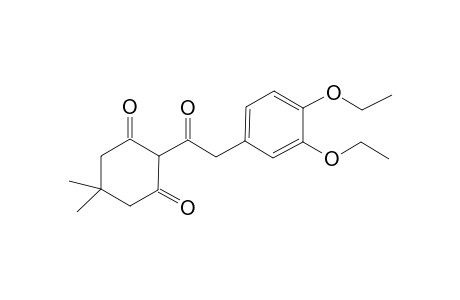2-[2-(3,4-diethoxyphenyl)-1-oxoethyl]-5,5-dimethylcyclohexane-1,3-dione