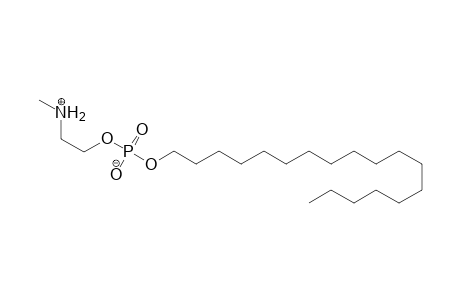2-(methylazaniumyl)ethyl octadecane-1-phosphate