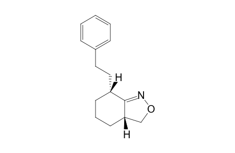 (3aR,7R)-3,3a,4,5,6,7-Hexahydro-7-(2-phenylethyl)cyclohexa[c]isoxazole