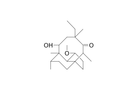14-Hydroxy-3-methoxy-mutilan-11-one