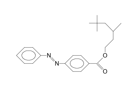 4-(3,5,5-Trimethyl-hexyloxycarbonyl)-azobenzene