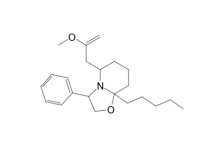 Hexahydro-5-(2-methoxyprop-2-enyl)-8a-pentyl-3-phenyl-5H-oxazolo[3,2-a]pyridine