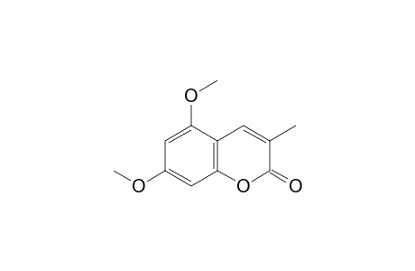 5,7-dimethoxy-3-methylcoumarin