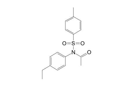 N-(4-Ethylphenyl)-N-tosylacetamide