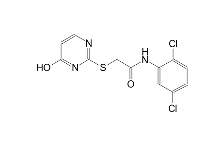 acetamide, N-(2,5-dichlorophenyl)-2-[(4-hydroxy-2-pyrimidinyl)thio]-