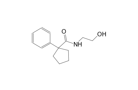 N-(2-hydroxyethyl)-1-phenylcyclopentanecarboxamide