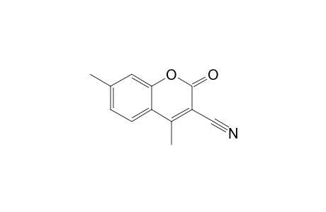 3-Cyano-4,7-dimethylcoumarin