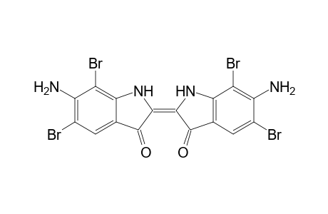 3H-Indol-3-one, 6-amino-2-(6-amino-5,7-dibromo-1,3-dihydro-3-oxo-2H-indol-2-ylidene)-5,7-dibromo-1,2-dihydro-