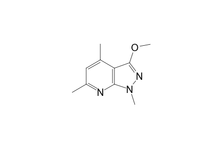 3-methoxy-1,4,6-trimethyl-1H-pyrazolo[3,4-b]pridine