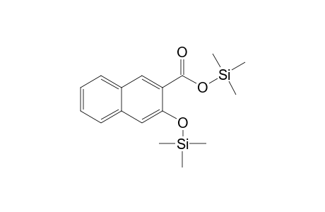 Naphthoic acid <3-hydroxy-2->, di-TMS