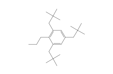 Benzene, 1,3,5-tris(2,2-dimethylpropyl)-2-propyl-