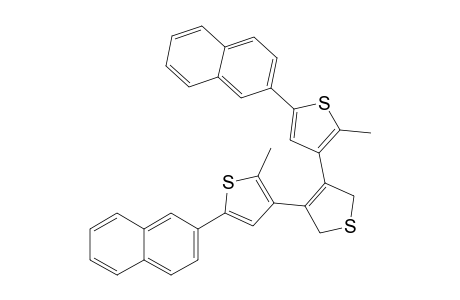 3,4-bis[5'-(2"-Naphthyl)-2'-methylthiophen-3'-yl]-2,5-dihydrothiophene