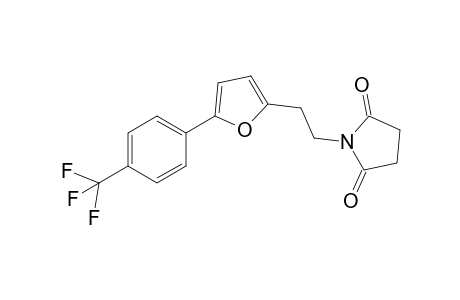 2-(5-[4-Trifluoromethyl]phenyl-2-furyl)ethyl)-2,5-pyrrolidinedione