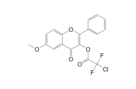 3-Hydroxy-6-methoxyflavone, chlorodifluoroacetate