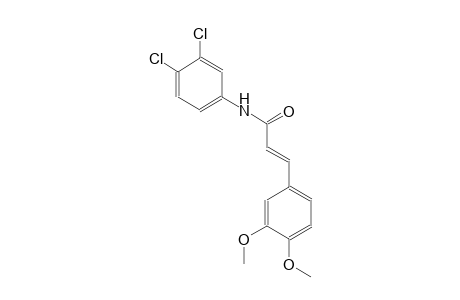 2-propenamide, N-(3,4-dichlorophenyl)-3-(3,4-dimethoxyphenyl)-, (2E)-