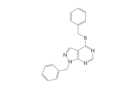 benzyl 1-benzyl-1H-pyrazolo[3,4-d]pyrimidin-4-yl sulfide