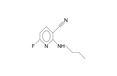 2-Butylamino-3-cyano-6-fluoro-pyridine