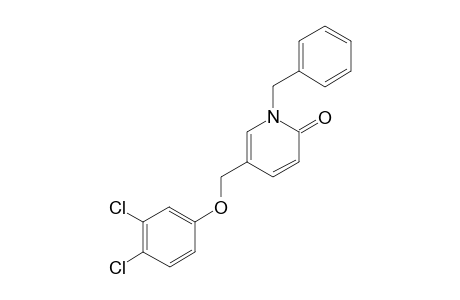 1-Benzyl-5-((3,4-dichlorophenoxy)methyl)pyridin-2(1H)-one