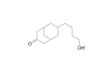 Bicyclo[3.3.1]nonan-3-one, 7-(4-hydroxybutyl)-, exo-