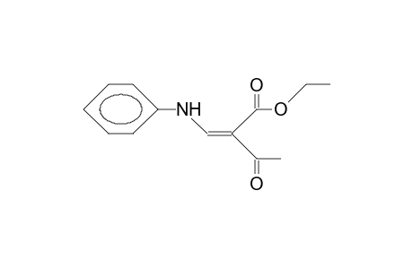 Z-ETHYL-3-OXO-2-[(PHENYLAMINO)-METHYLIDENE]-BUTANOATE