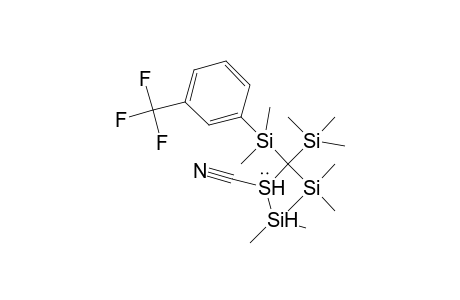 {Di(trimethylsilyl)[dimethyl(m-trifluoromethylphenyl)silyl]methyl}thiocyanodimethylsilane