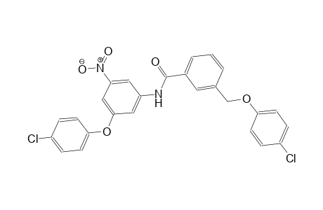 3-[(4-chlorophenoxy)methyl]-N-[3-(4-chlorophenoxy)-5-nitrophenyl]benzamide