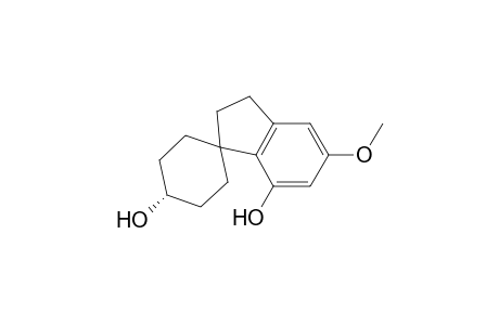 5'-methoxy-2',3'-dihydrospiro[cyclohexane-1,1'-indene]-4,7'-diol