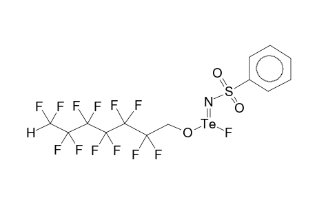 (1,1,7-TRIHYDROPERFLUOROHEPTYLOXY)FLUORO(PHENYLSULPHONYLIMINO)TELLURITE