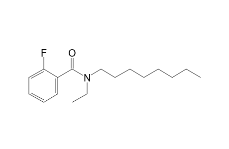 Benzamide, 2-fluoro-N-ethyl-N-octyl-