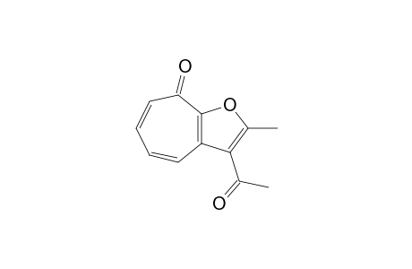 2-Methyl-3-acetyl-8H-cyclohepta[b]furan-8-one