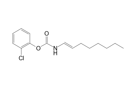 Carbamic acid, 1-octenyl-, 2-chlorophenyl ester
