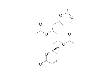 (2',4',6-TRIACETOXY)-6-HEPTYL-5,6-DIHYDRO-2H-PYRAN-2-ONE
