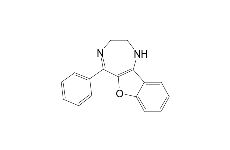 1H-Benzofuro[3,2-e]-1,4-diazepine, 2,3-dihydro-5-phenyl-