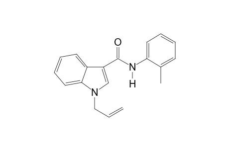 N-(2-Methylphenyl)-1-(prop-2-en-1-yl)-1H-indole-3-carboxamide
