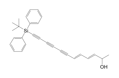 (3E,5E)-12-[tert-butyl(diphenyl)silyl]-2-dodeca-3,5-dien-7,9,11-triynol