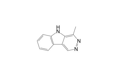 4-Methyl-5H-pyridazino[4,5-b]indole