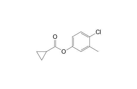 Cyclopropanecarboxylic acid, 3-methyl-4-chlorophenyl ester