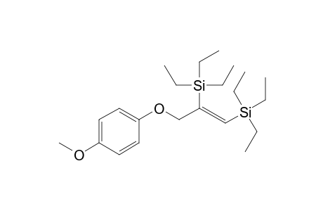(Z)-(3-(4-Methoxyphenoxy)prop-1-ene-1,2-diyl)bis(-triethylsilane)