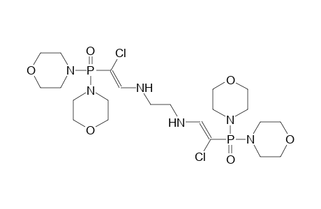 N~1~,N~2~-bis{(Z)-2-chloro-2-[di(4-morpholinyl)phosphoryl]ethenyl}-1,2-ethanediamine