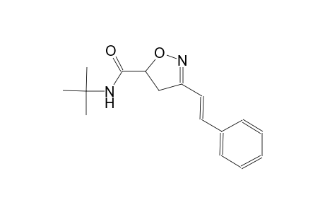 5-isoxazolecarboxamide, N-(1,1-dimethylethyl)-4,5-dihydro-3-[(E)-2-phenylethenyl]-