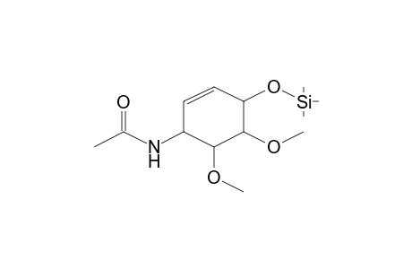 Cyclohexene, 3R-acetamido-4Z,5Z-dimethoxy-6Z-trimethylsilyloxy-