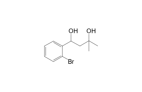 1-(2-bromophenyl)-3-methylbutane-1,3-diol