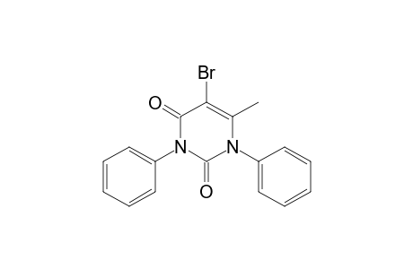 5-Bromo-6-methyl-1,3-diphenyluracil