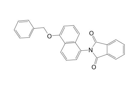 1H-Isoindole-1,3(2H)-dione, 2-[5-(phenylmethoxy)-1-naphthalenyl]-