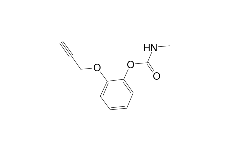 Phenol, 2-(2-propynyloxy)-, methylcarbamate