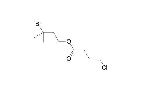 3-Bromo-3-methylbutyl 4-chlorobutanoate