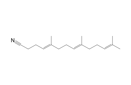 (4E,8E)-5,9,13-Trimethyl-4,8,12-tetradecatrienenitrile