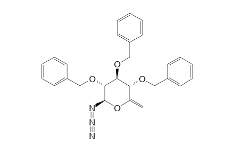 2,3,4-TRI-O-BENZYL-6-DEOXY-D-XYLO-HEX-5-ENOPYRANOSYL-AZIDE