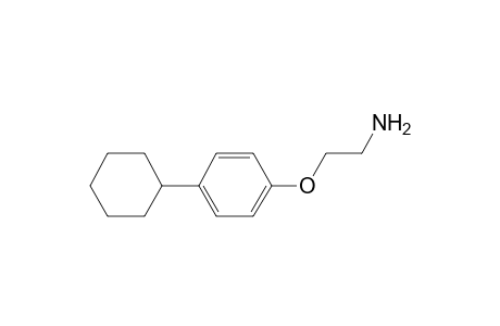 2-(4-Cyclohexylphenoxy)ethanamine